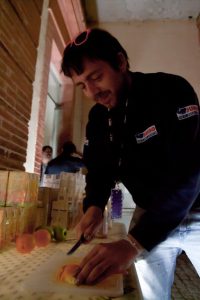 Latino bar dans la cour de l’ESAV